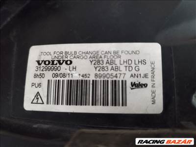 Volvo V60, Volvo S60 fényszóró  31299990lh