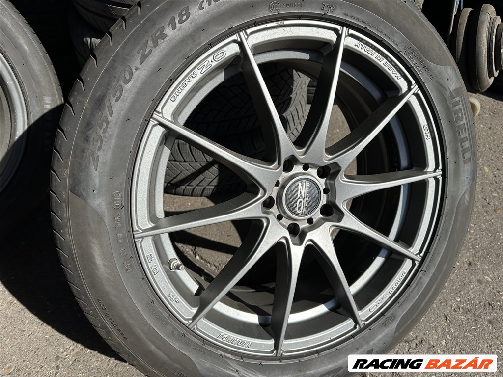 Ford S Max OZ 7,5x18-as 5x108-as könnyűfém felni garnitúra eladó 2. kép