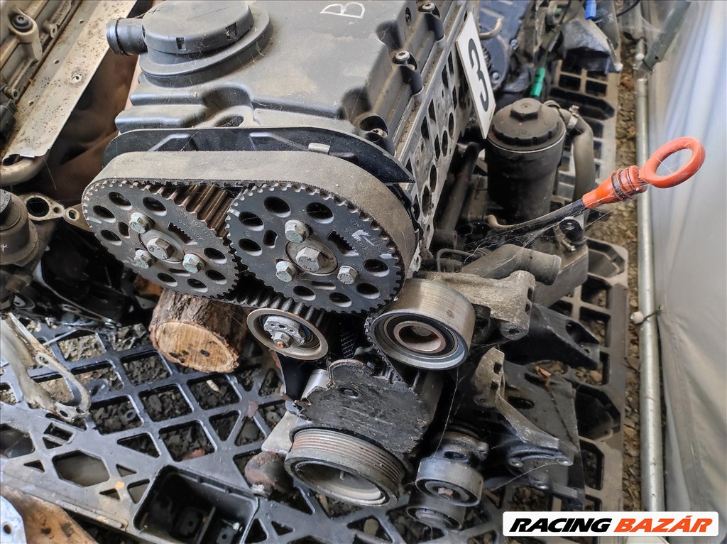 Audi A4 B7 2.0 PD TDI fűzött blokk + hengerfej , BRD motokród 3. kép