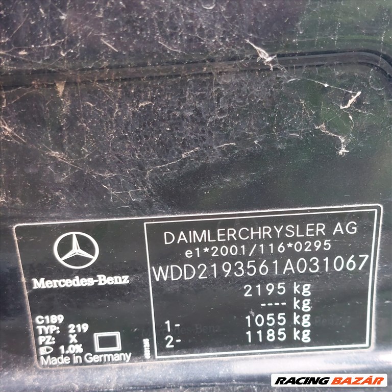 Mercedes CLS 350 (W219) bontott alkatrészei 2. kép