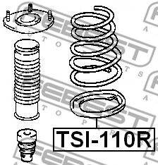 FEBEST TSI-110R - rugótányér TOYOTA