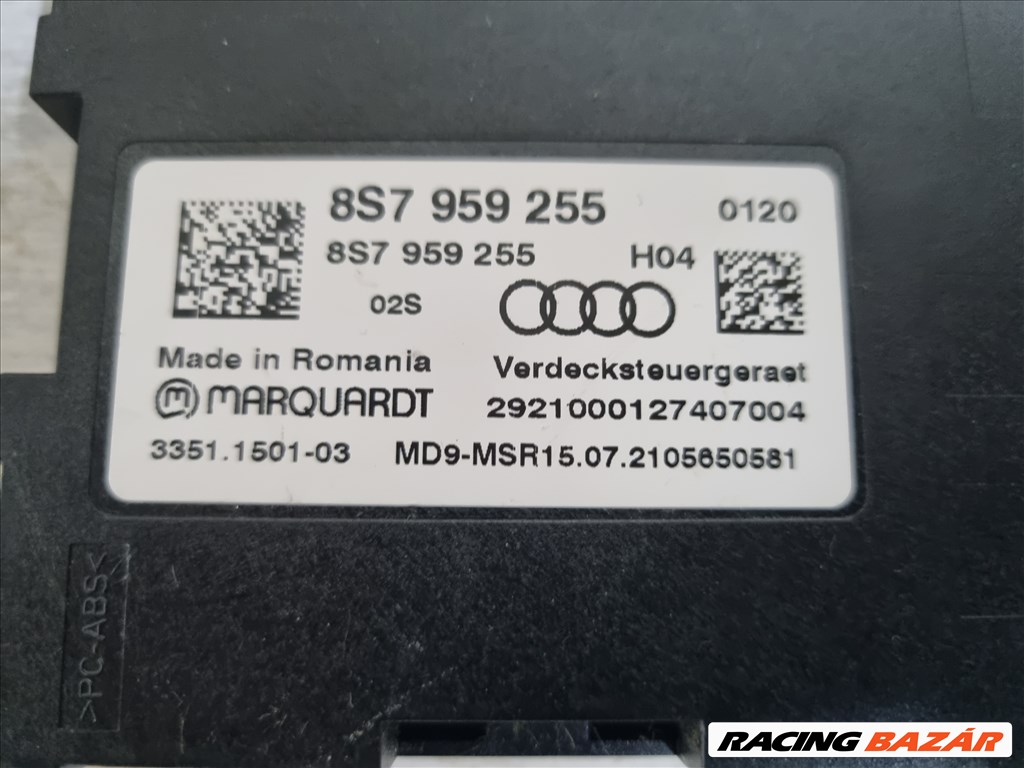 Audi TT (8S) Tetővezérlő elektronika  8s7959255 2. kép