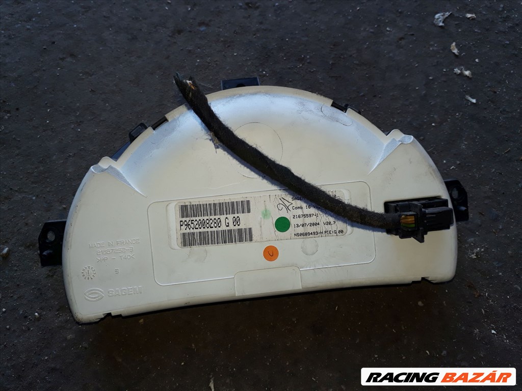 Citroen C2 Óraegység / Kilométeróra 21667252-3 2. kép