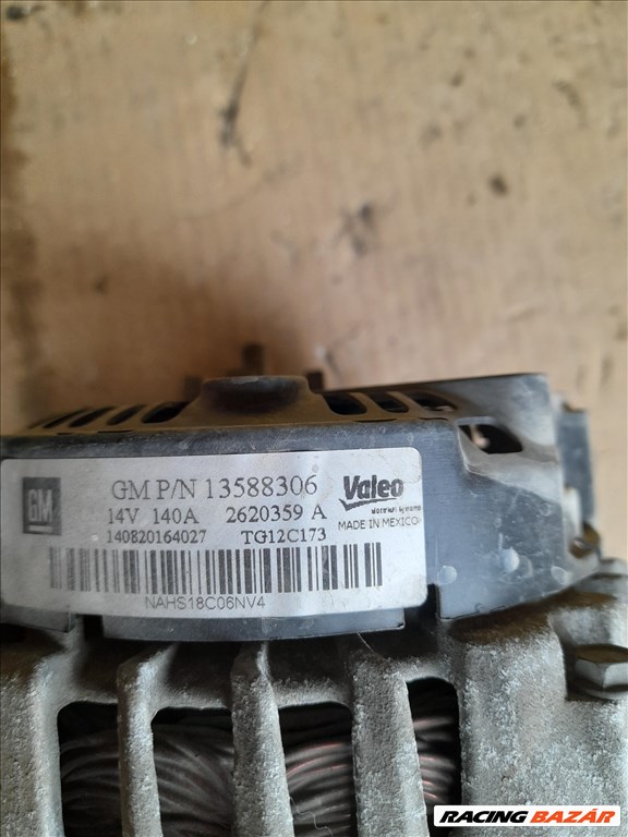 Opel insignia 2.0 generátor  13588306 1. kép