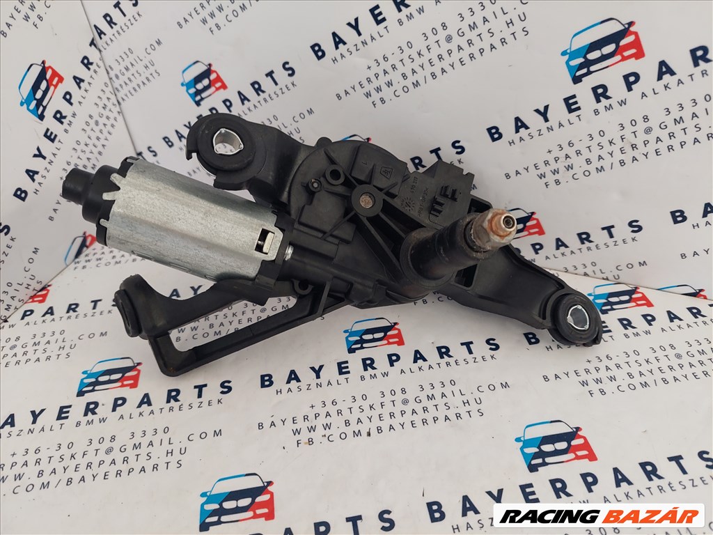 BMW E87 E81 hátsó ablaktörlő motor mechanika szerkezet (144064) 7199569 2. kép