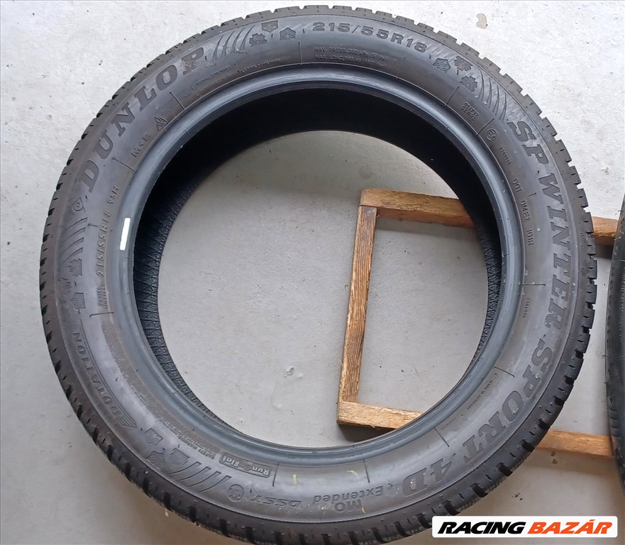  Demó RSC Dunlop Wintersport 4D 215/55 R18 téli gumik 4db.8-8,5mm 4. kép