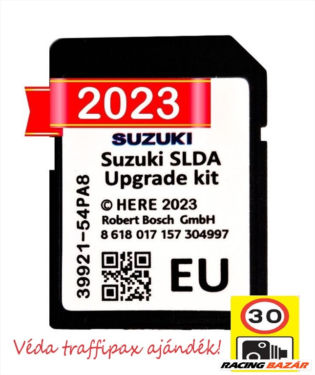 Legújabb Suzuki gyári Gps kártya 2023 Teljes Európa térképpel és Traffipax előjelzéssel! 2. kép