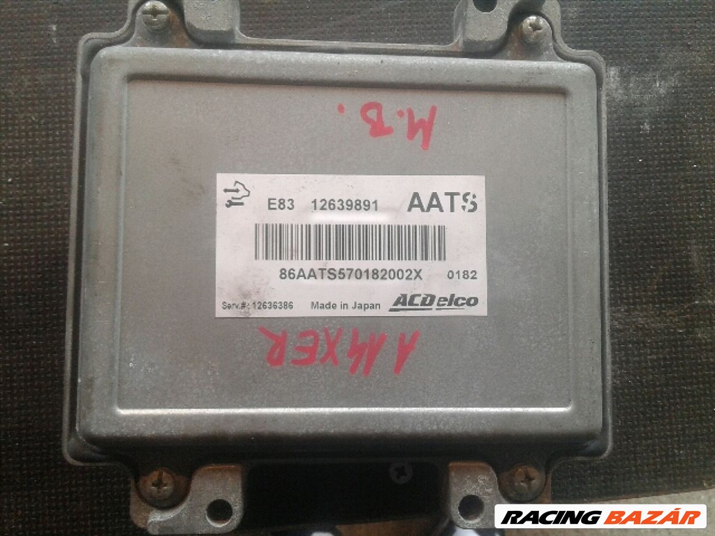Opel Astra J 1.4  Motorvezérlő acdelco-12639891 a14xer 2. kép
