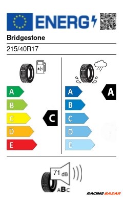 Bridgestone Potenza RE050A XL 215/40 R17 87V nyári gumi 2. kép