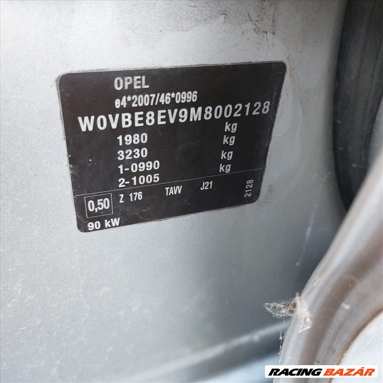 Opel Astra K bontott alkatrészei 2. kép