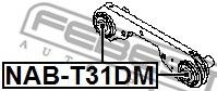 FEBEST NAB-T31DM - Csapágy, differenciál NISSAN NISSAN (DONGFENG) RENAULT 1. kép