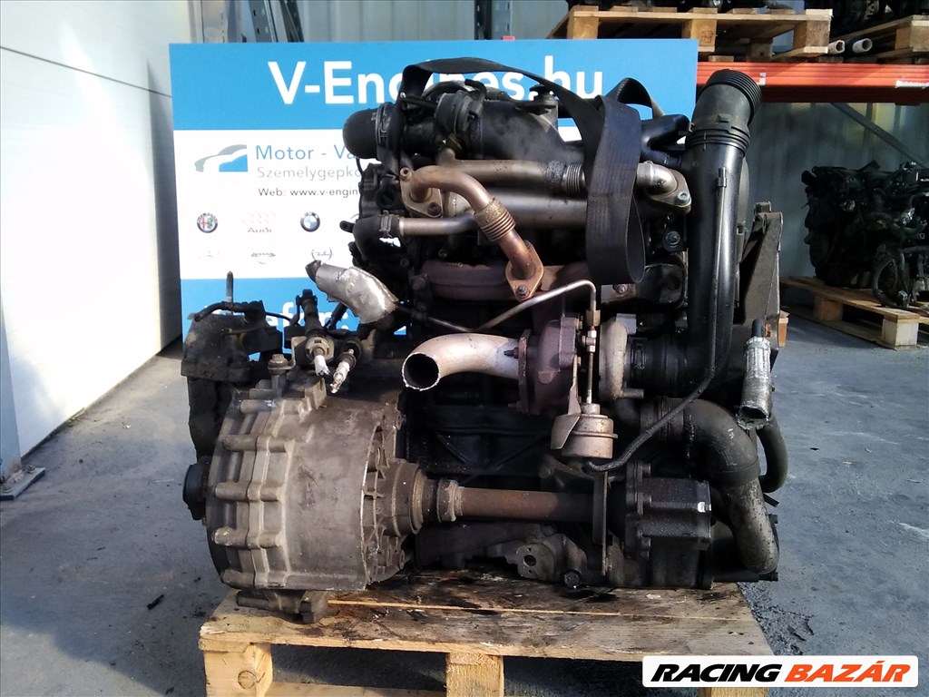 Ford/Volkswagen/Audi/Seat/Skoda ASZ 1,9 TDI bontott motor 3. kép