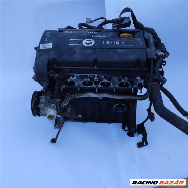 170448 Fiat Stilo 2006-2007 1,6 16v benzin Opel motor, motoralkatrészek 182B3000 1. kép