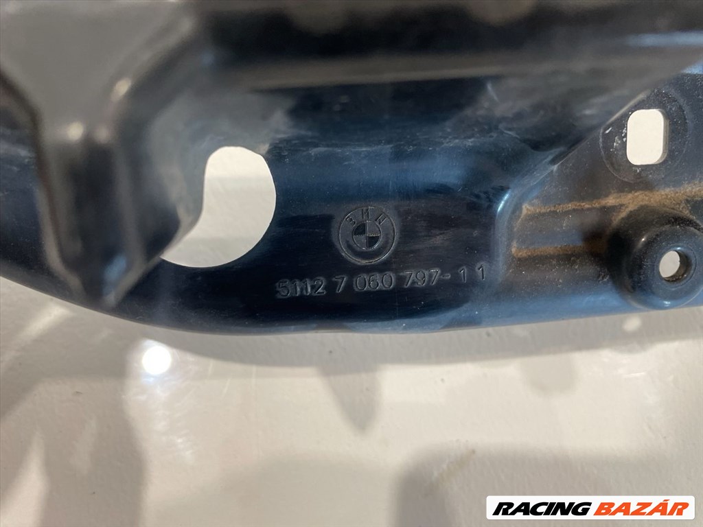 BMW E61 hátsó középső lökhárító tartó  51127060797 4. kép