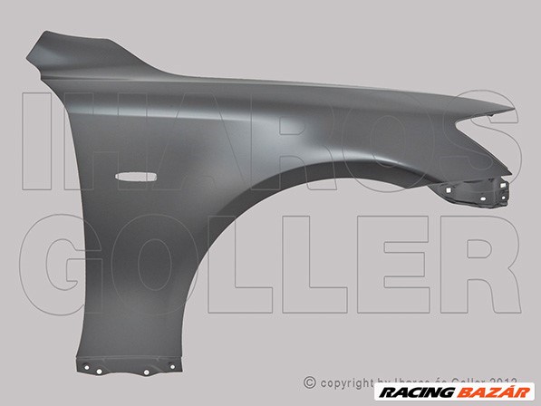 Lexus IS 2009-2013 - Első sárvédő oldalvill. lyukkal,jobb (IS250/350) 1. kép