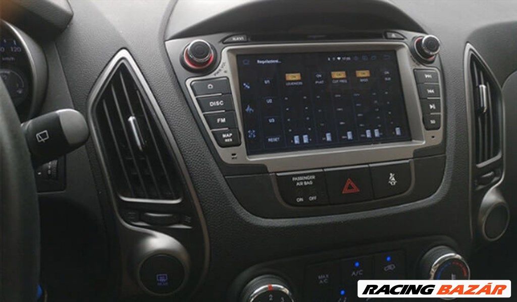 Hyundai IX35 CarPlay Android 12 Multimédia GPS Fejegység Tolatókamerával 2. kép