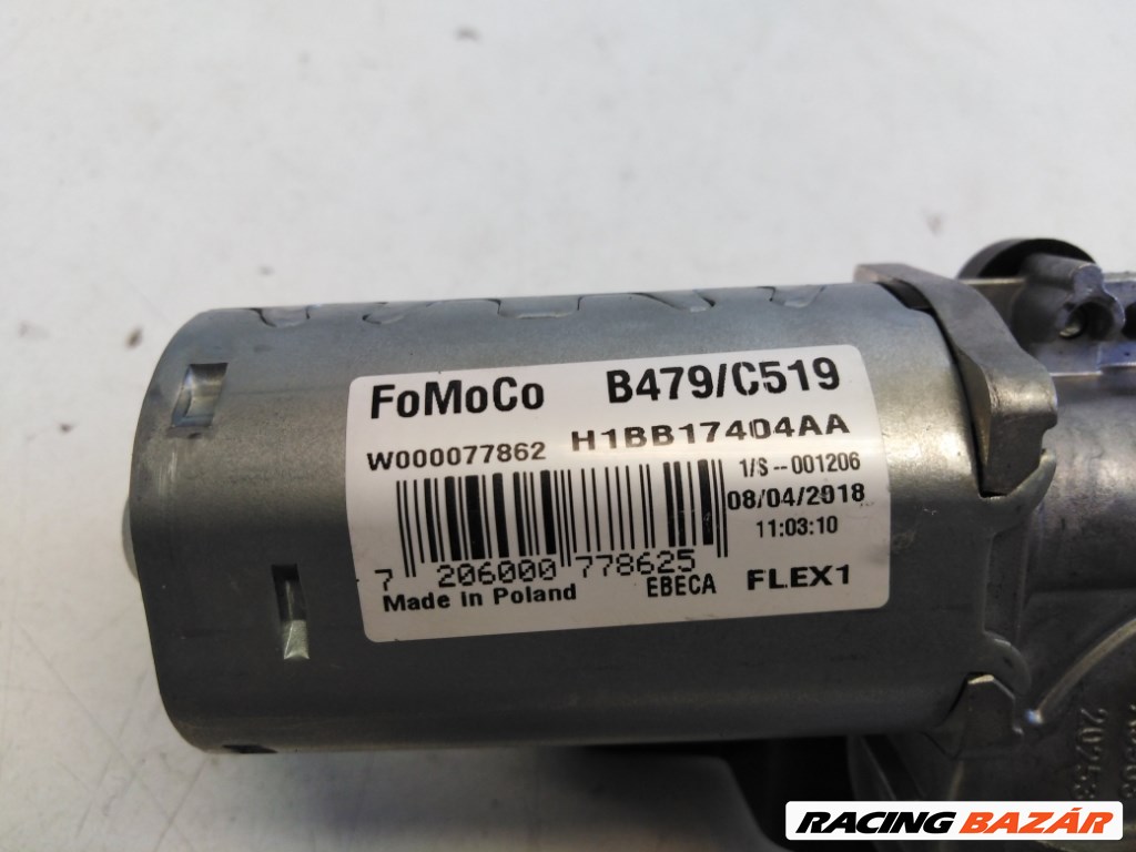 Ford Fiesta hátsó ablaktörlõ motor H1BB17404AA 3. kép