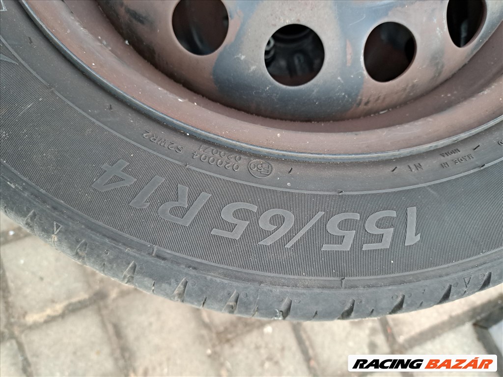 Toyota lemezfelni  14 es 155/65 gumival 8. kép