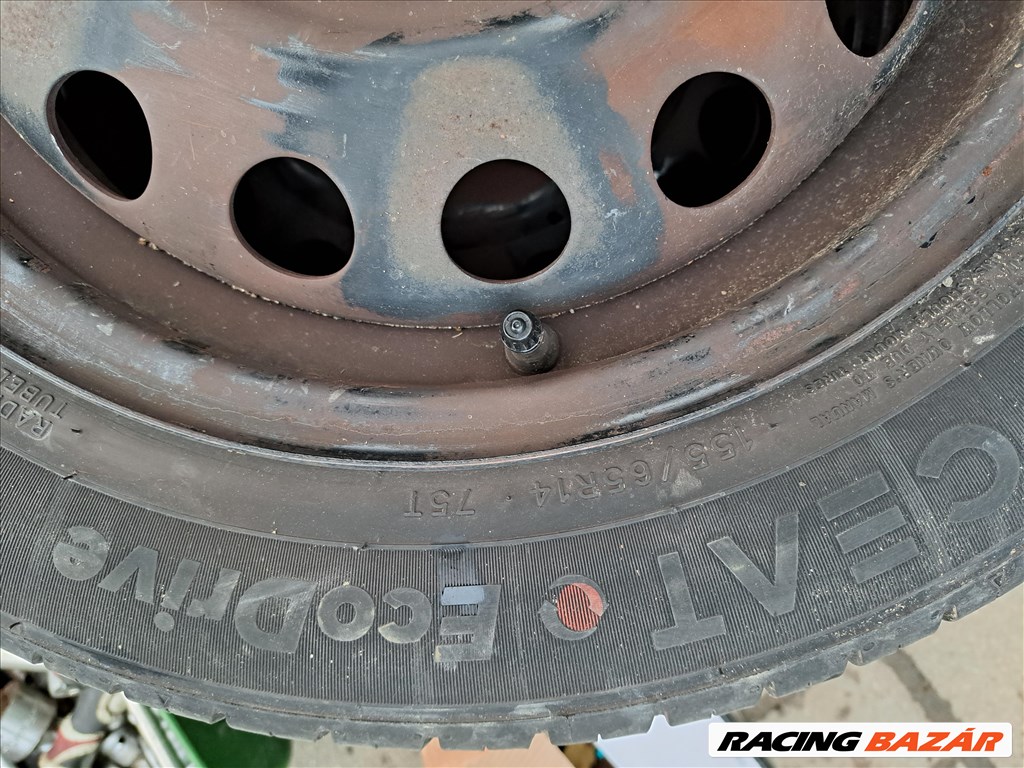 Toyota lemezfelni  14 es 155/65 gumival 10. kép