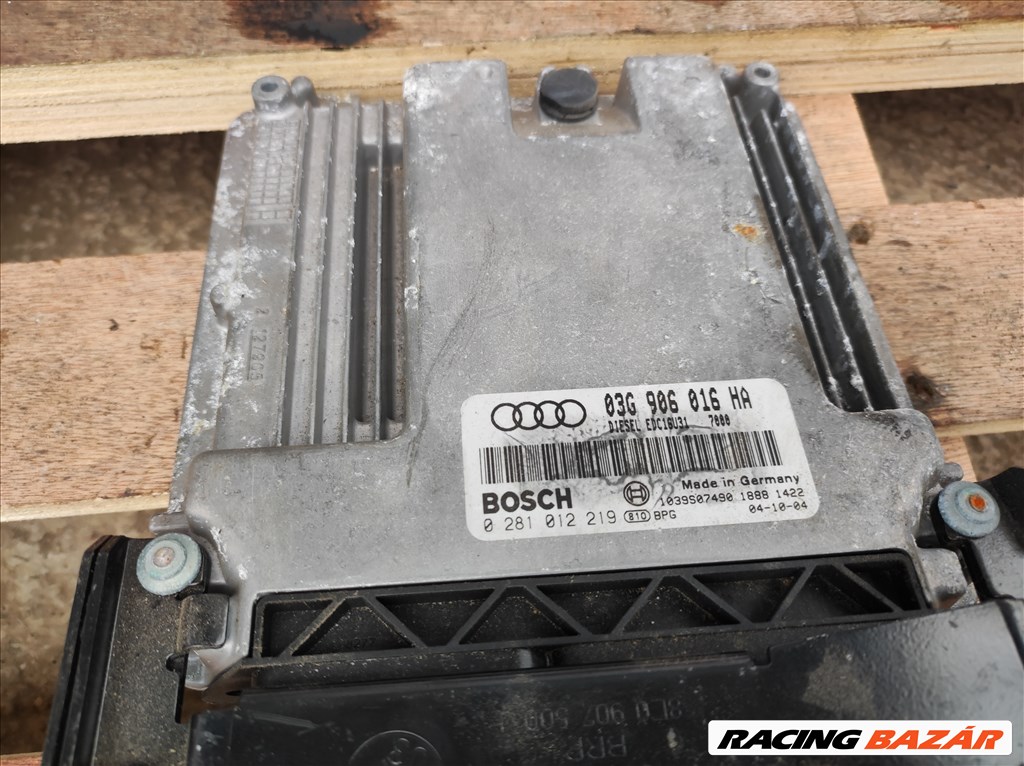 Audi A4 (B6/B7) 2.0 TDI , BRE , motorvezérlő elektronika  03g906016ha 2. kép