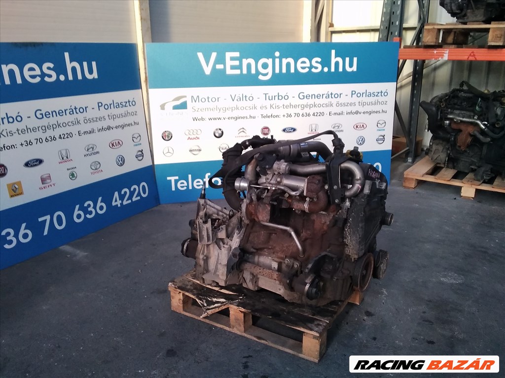 Renault Megane K9KG724 1.5 DCI bontott motor  3. kép