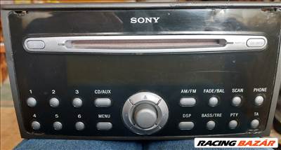 Ford Focus MK2 - C-Max MK1 gyári Sony CD-MP3 rádió