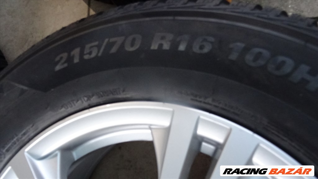 Mitsubishi Asx Outlander Eclipse új télikerék szett alufelni + új 4 évszakos gumi 215/70r16  9. kép