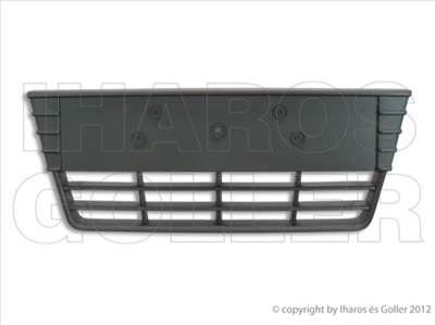 Ford Focus 2011-2014 - Rács a lökhárítóba, fényes fekete