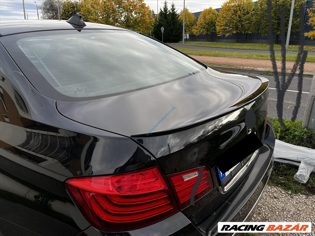 BMW F10 M style spoiler / szárny, fényes fekete 1. kép