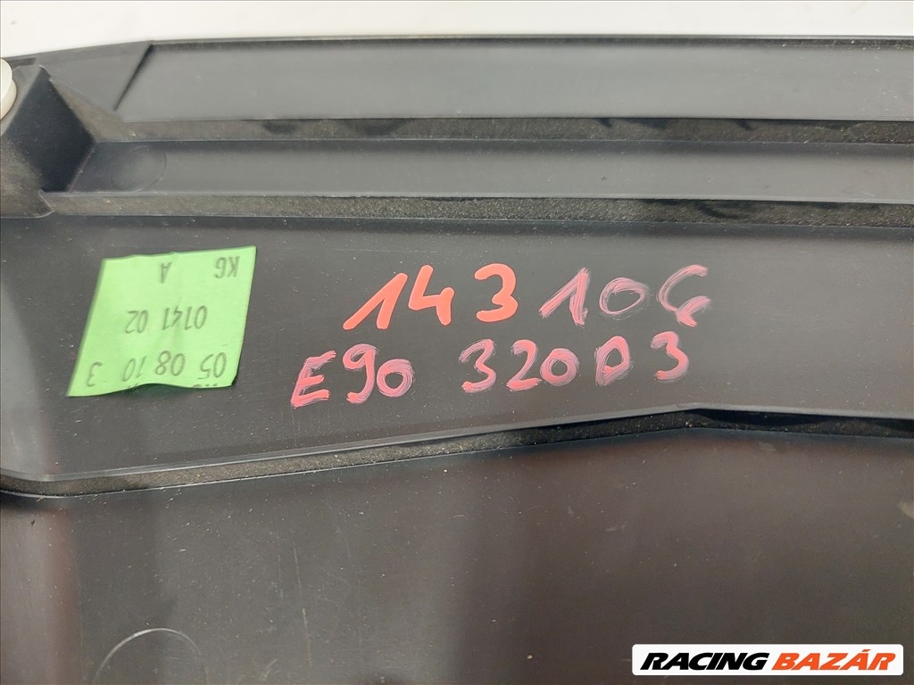  BMW E90 E91 fekete jobb alsó B oszloptakaró oszlop takaró (143106) 51437058338 4. kép