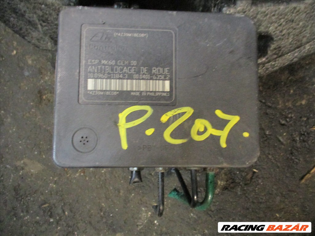 Peugeot 207 ABS elektronika kocka 10096011843 9663703980 1. kép