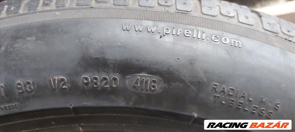 4db 245/50 R18 100H használt Pirelli Sottozero Winter SII  RSC téli gumi. 4. kép