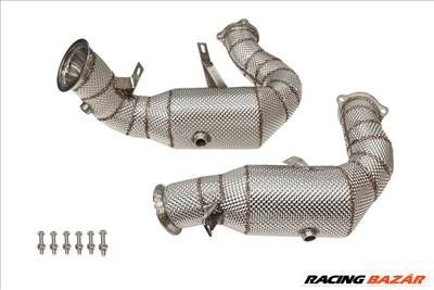 Downpipe Porsche Macan S Turbo 14+ Heat Shield