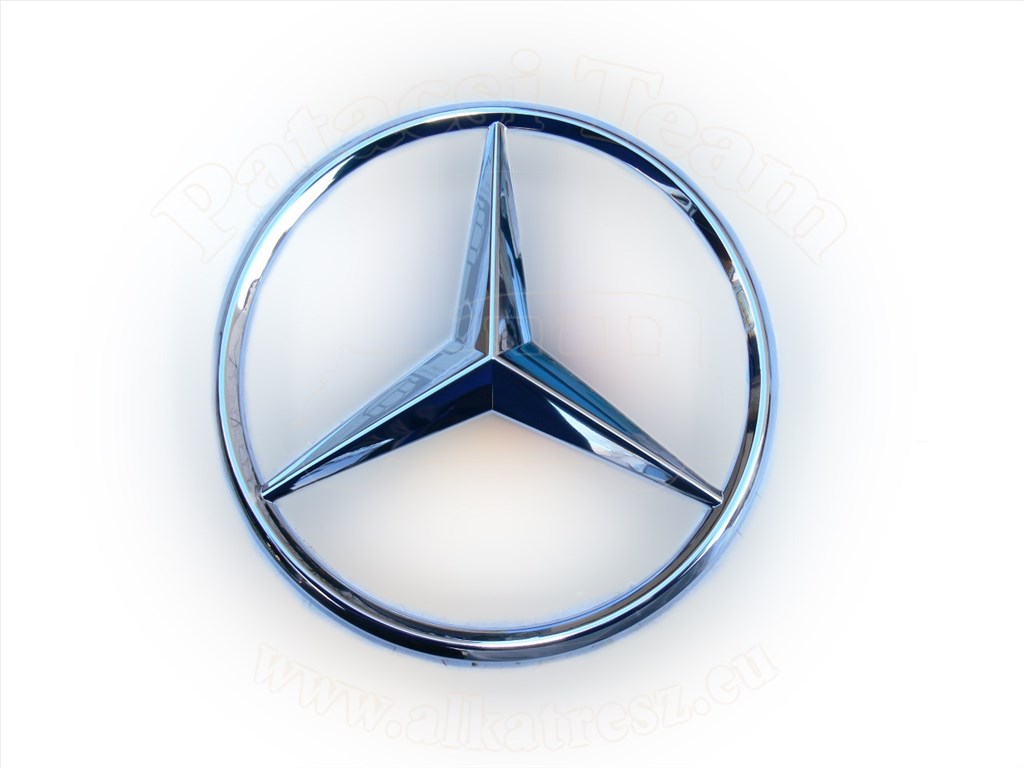 Mercedes B 2008-2011 W245 - Embléma hűtőrácsra (csillag, 186mm) (OE) 1. kép