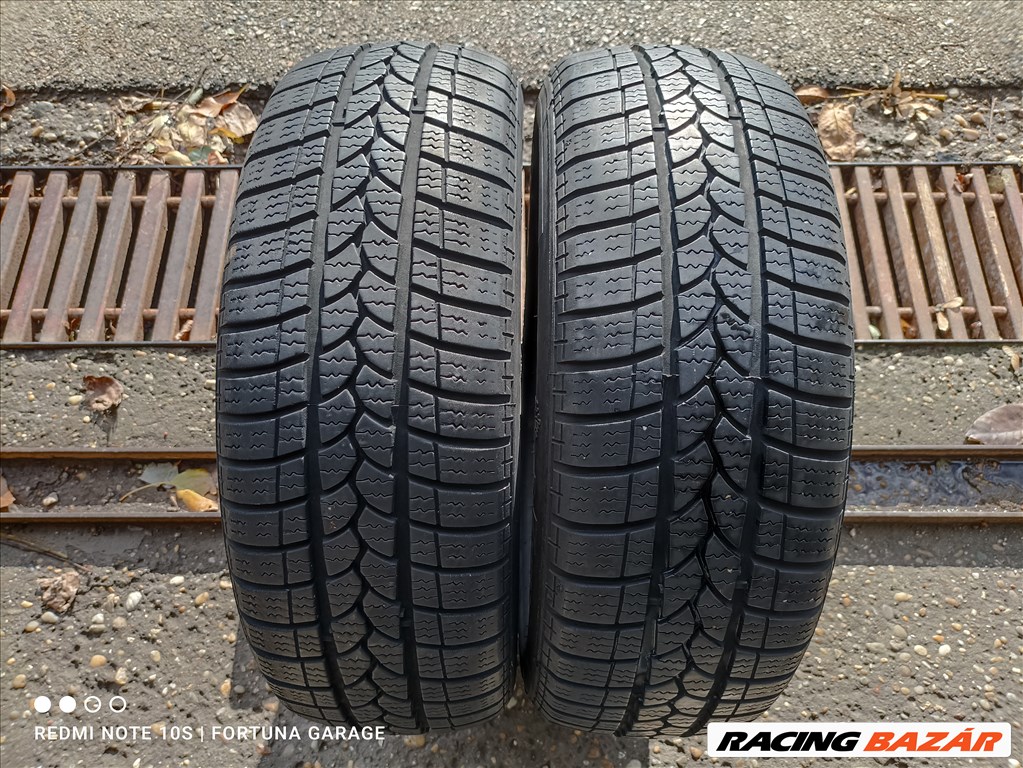  185/60 R15" Riken használt téli gumik 1. kép