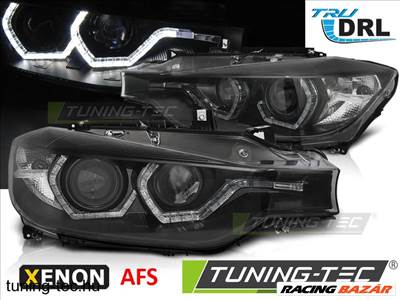 BMW F10/F11 10-13 AFS LED BLACK SEQ DRL XENON Tuni