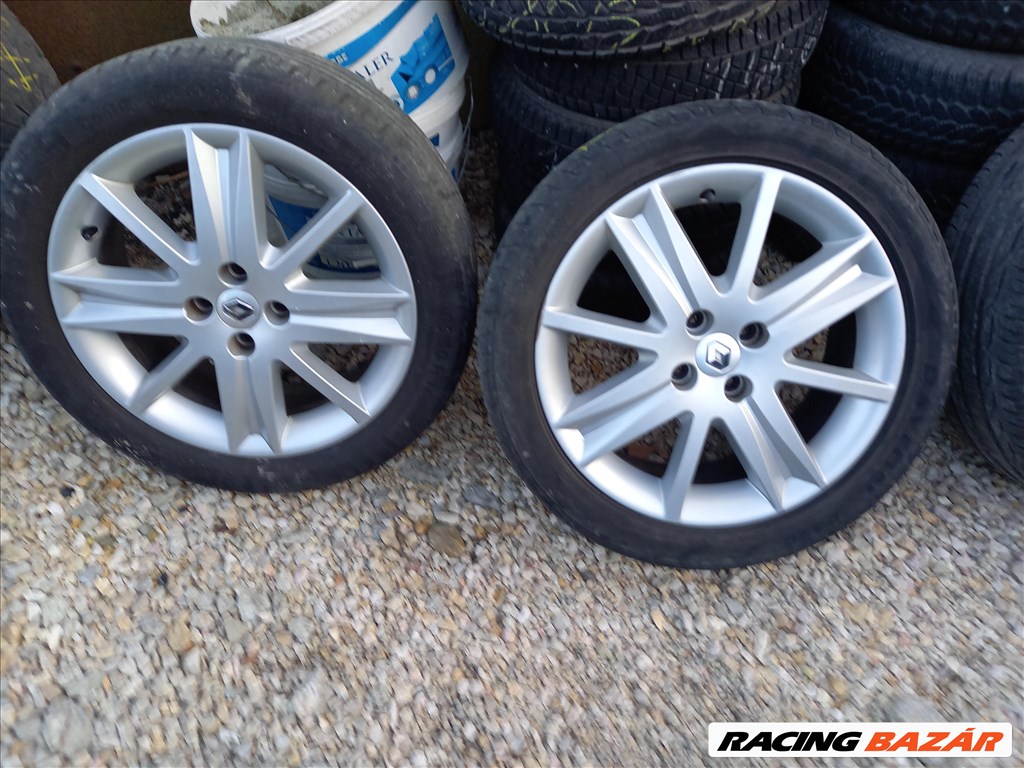 Renault Megan gyári alufelni szett 6.5x17 4x100 cxx 3. kép