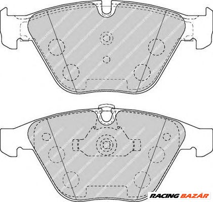 FERODO FDB4191 - fékbetét BMW 1. kép