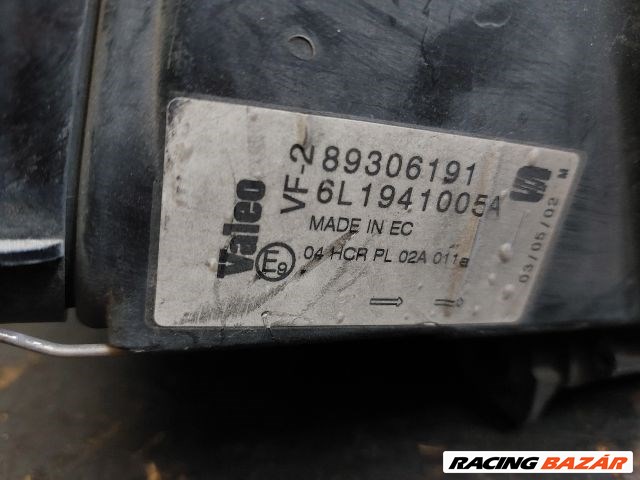 Seat Ibiza III bal fényszóró /106272/ 89306191 6l1941005a 3. kép