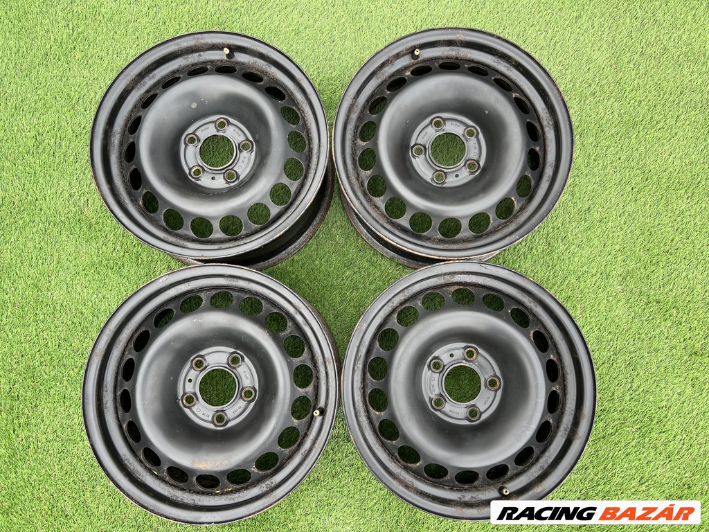 5x112 16" Audi gyári lemezfelni 7Jx16h2 ET39 1. kép