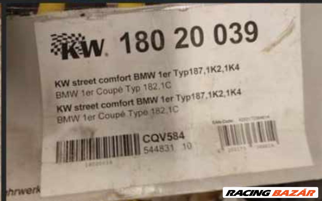 BMW 1-es sorozat E81, E82, E87, E88 KW V2 futómű  1. kép