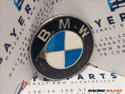 BMW E46 E90 F30 stb. 74mm bontott hátsó embléma (106006) 51148219237