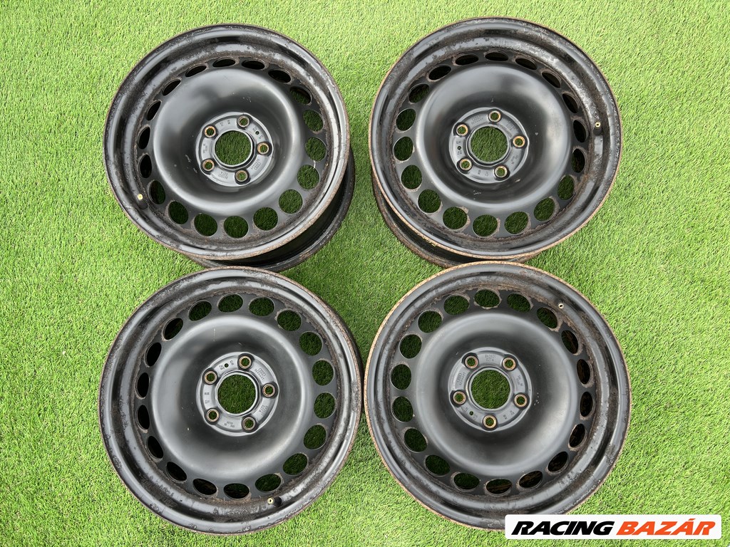 5x112 16" Audi gyári lemezfelni 7Jx16h2 ET39 1. kép