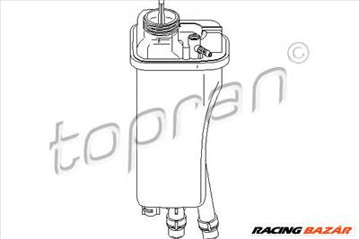 TOPRAN 501 540 - hűtőfolyadék kiegyenlítőtartály BMW
