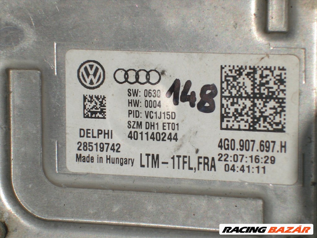Audi VW Led-Xenon Fényszóró Modul 4G0907697H 2015-től 5. kép