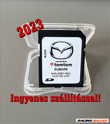 Mazda TomTom navigáció frissítés 2022/2023 térkép SD kártya
