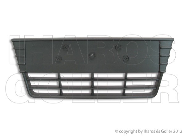 Ford Focus 2011-2014 - Rács a lökhárítóba, fényes fekete 1. kép