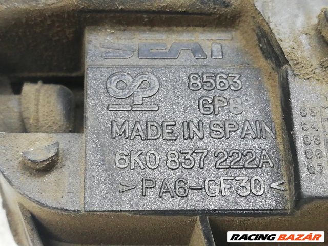 SEAT CORDOBA (6K1, 6K2) Jobb hátsó Belső Kilincs #10278 6k0837222a 3. kép