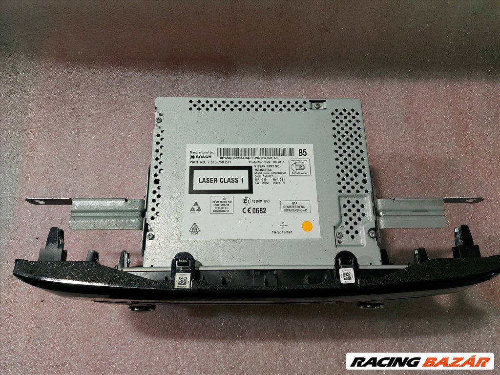 Nissan Qashqai (J11) navigációs fejegység  7513750231 2. kép