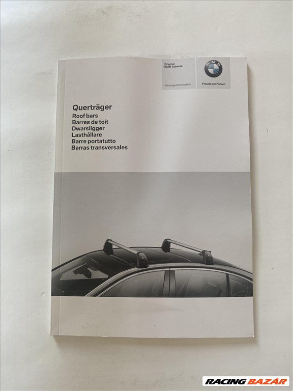 BMW 730d xDrive tető csomagtartó gyári, dobozában 82710442704 5. kép